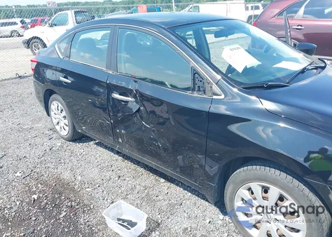 2013 Nissan Sentra Sv from USA, damaged, VIN 1N4AB7APXDN907579